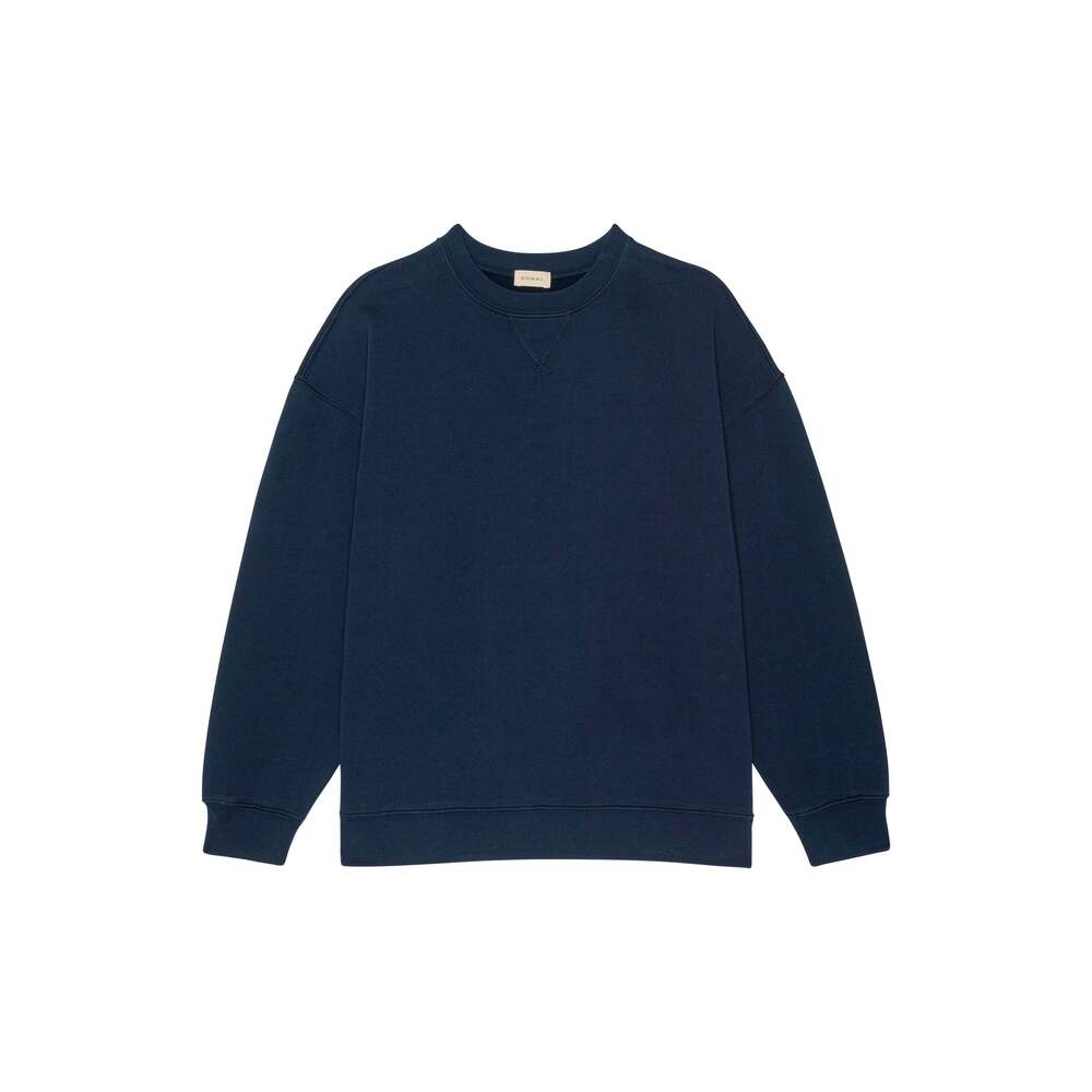 DONNI. The Eco-Fleece Oversized Sweatshirt Size XXSNavy / XXS - Picture 2 of 3